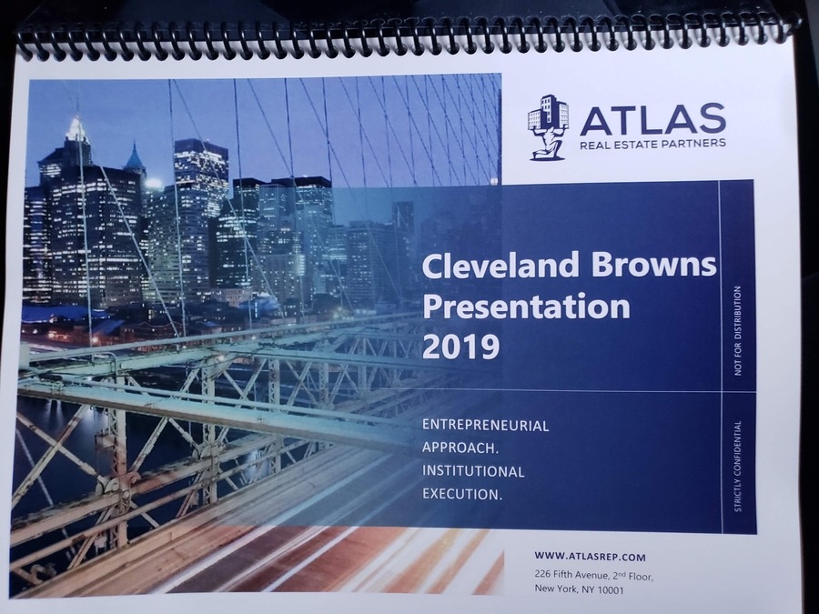 Atlas Presents to the Cleveland Browns